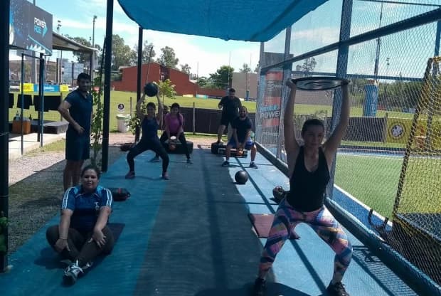 Santa Gym, foto de portada